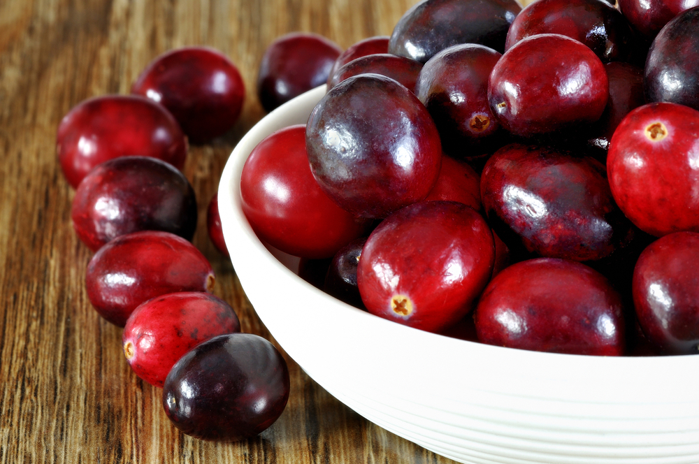 bowl of cranberries