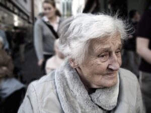 elderly woman