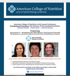 American College of Nutrition 57th Annual Conference