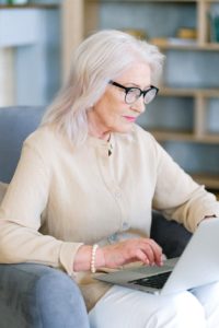 Aging woman