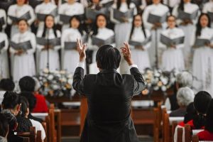 singing in choir