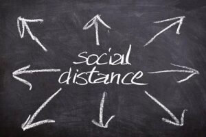 The Impact of Physical Distancing on the Wuhan COVID-19 Epidemic