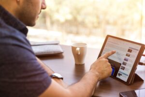 Visual Fatigue From Viewing a Tablet Screen