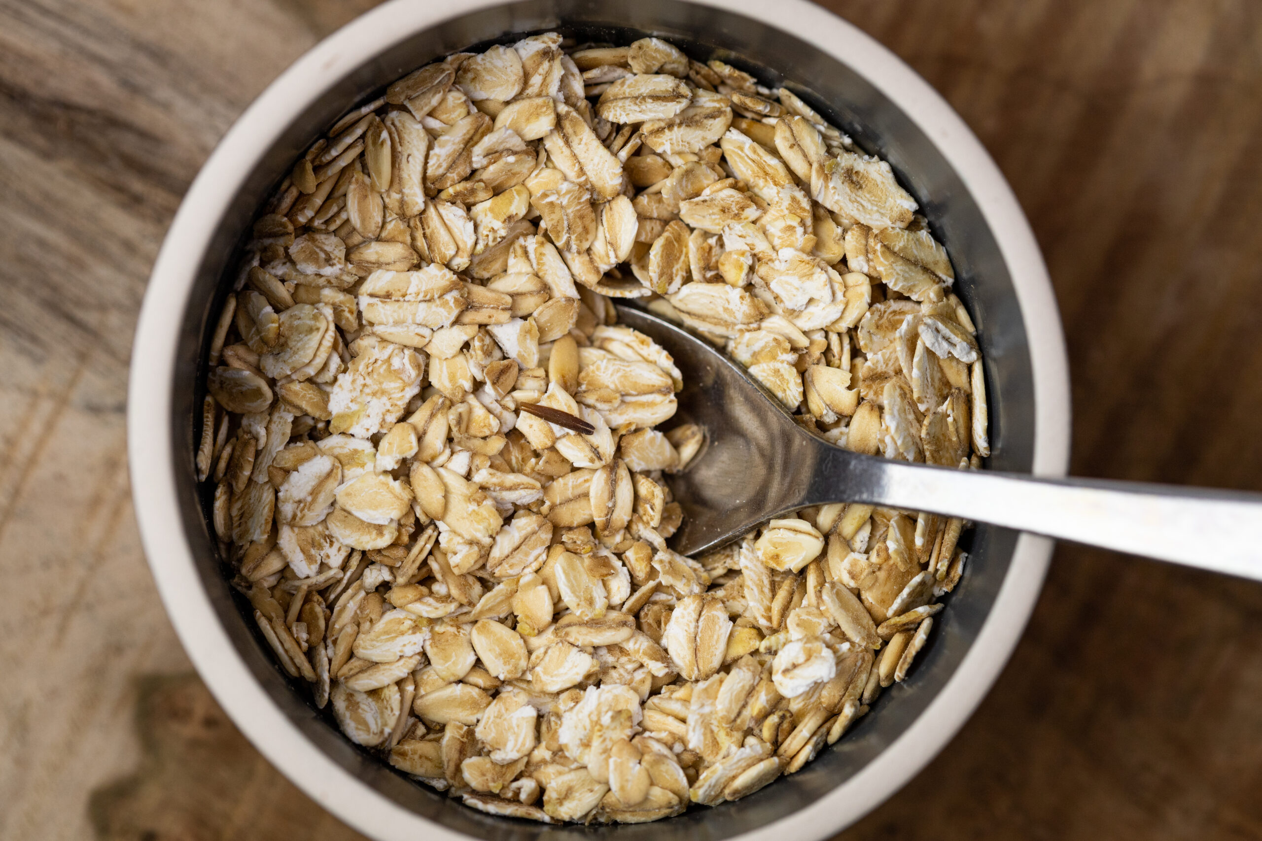 Oatmeal in a bowl